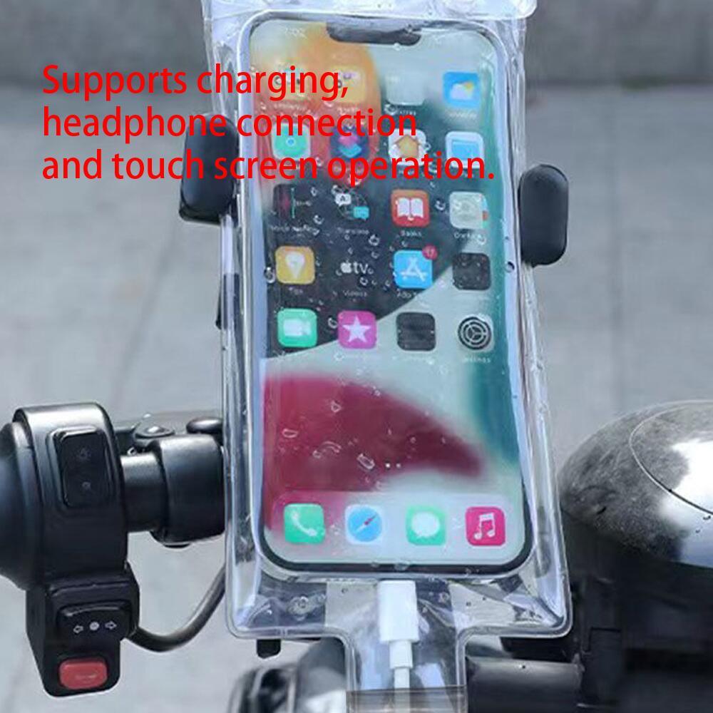 Outdoor Sport Activity - Su Geçirmez Telefon Çantası, Şeffaf Dokunmatik