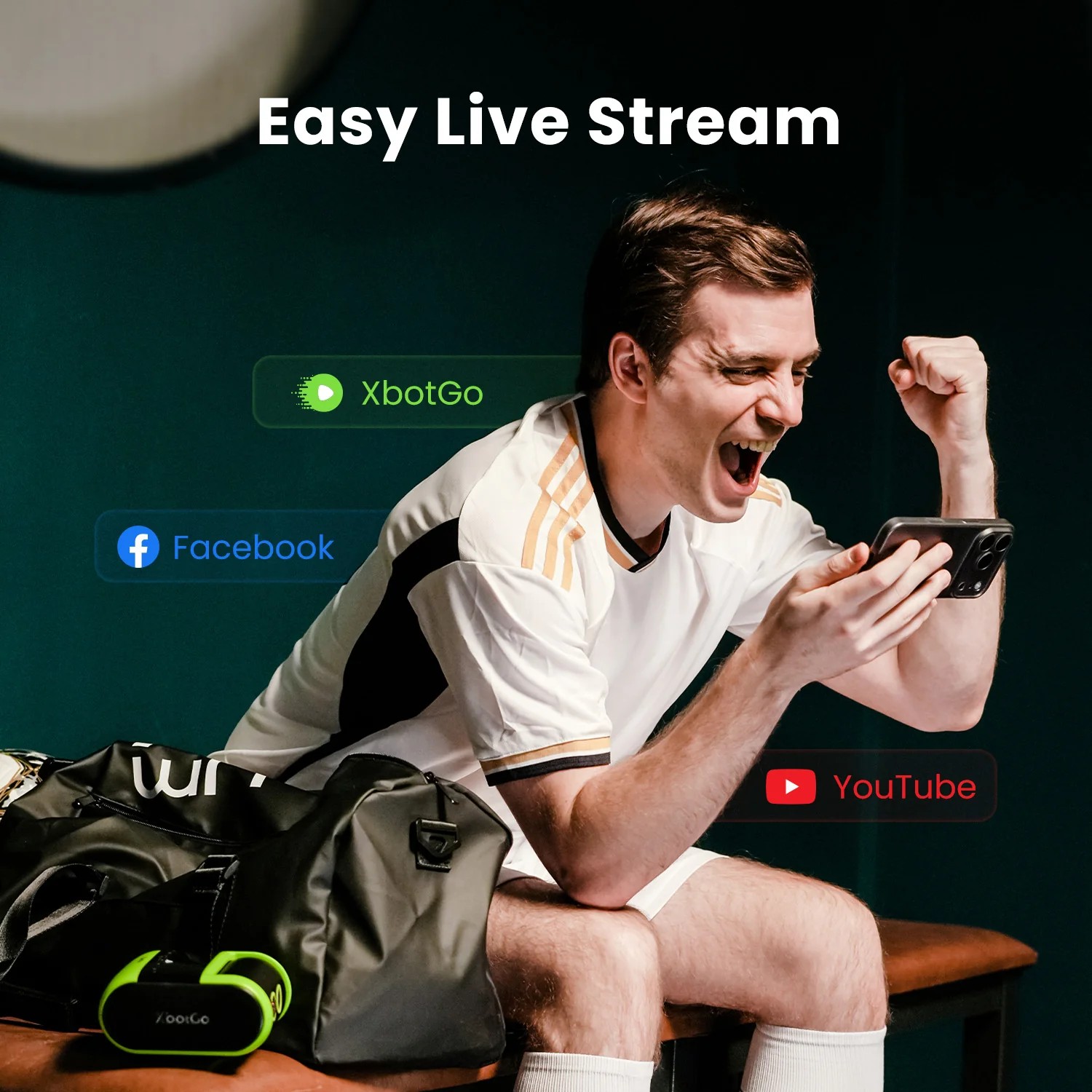 XbotGo Falcon 4K AI Otomatik T - Outdoor Sport Live incelemesi ve fiyatı